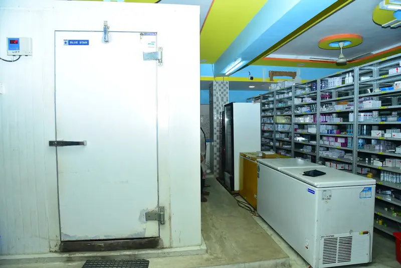 Cold chain storage refrigeration